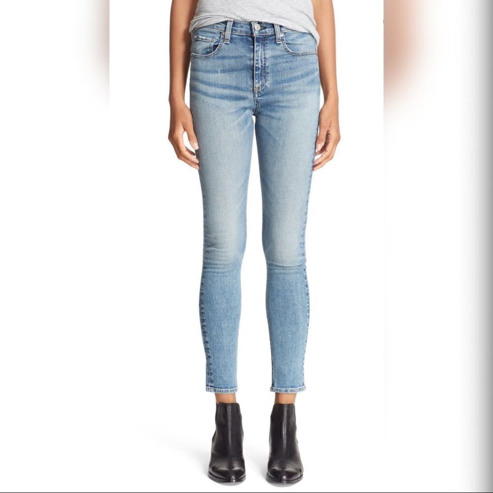 Rag and bone dive skinny jeans in fermont 25